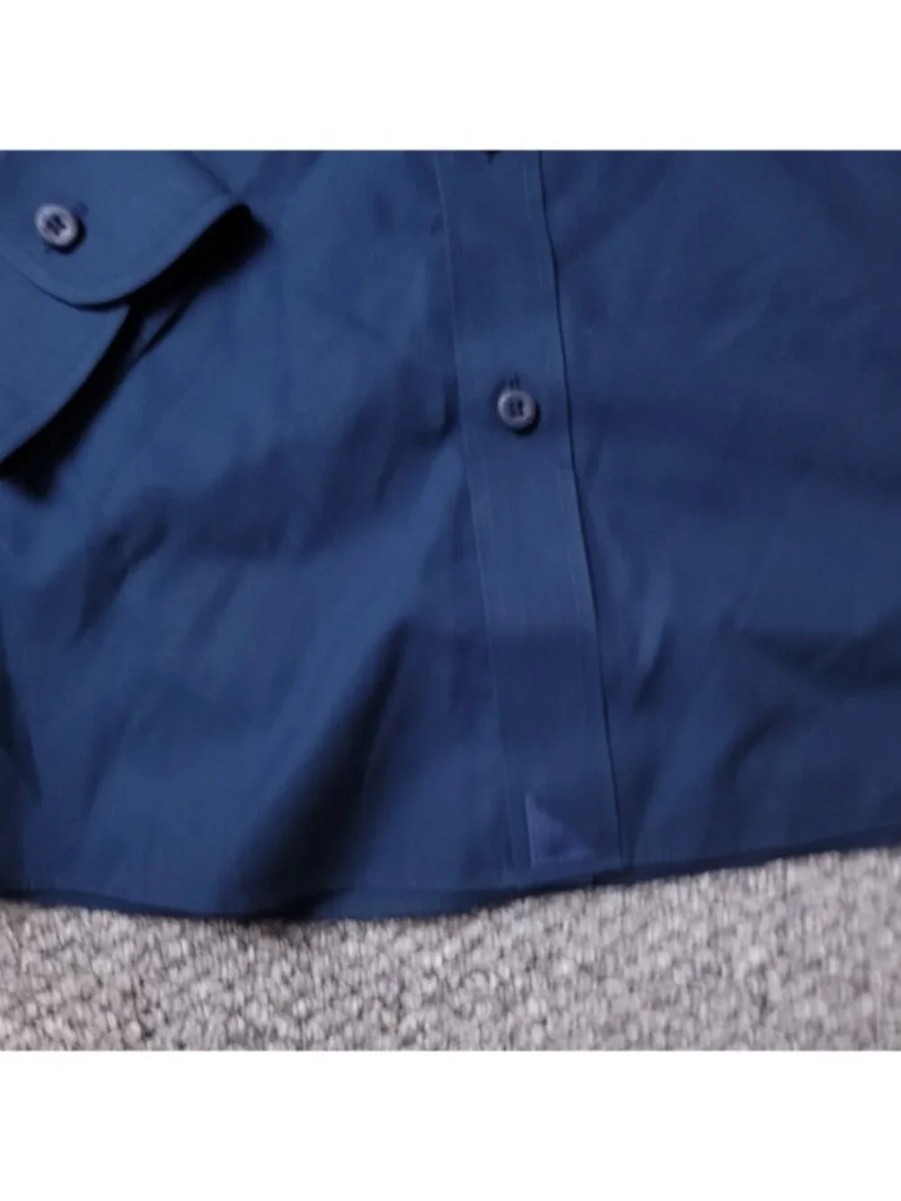 UNTUCKit Castello Shirt Mens XL Tall Fit Blue Button Long Sleeve Cotton